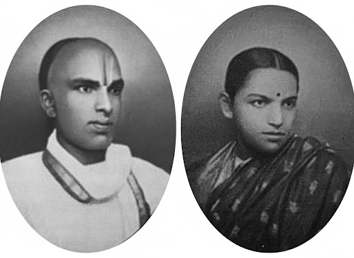 Sri Sriranga Mahaguru and Srimati Vijayalakshmi